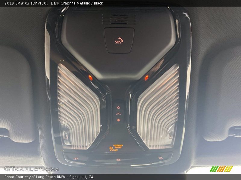 Dark Graphite Metallic / Black 2019 BMW X3 sDrive30i