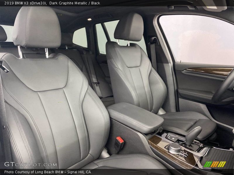 Dark Graphite Metallic / Black 2019 BMW X3 sDrive30i