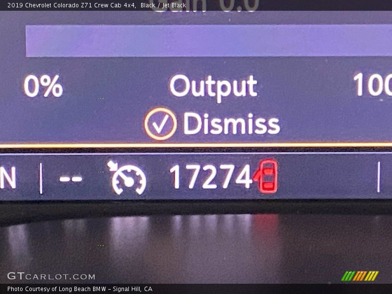 Black / Jet Black 2019 Chevrolet Colorado Z71 Crew Cab 4x4