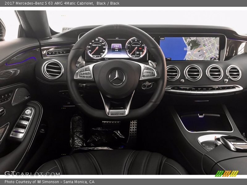 Dashboard of 2017 S 63 AMG 4Matic Cabriolet
