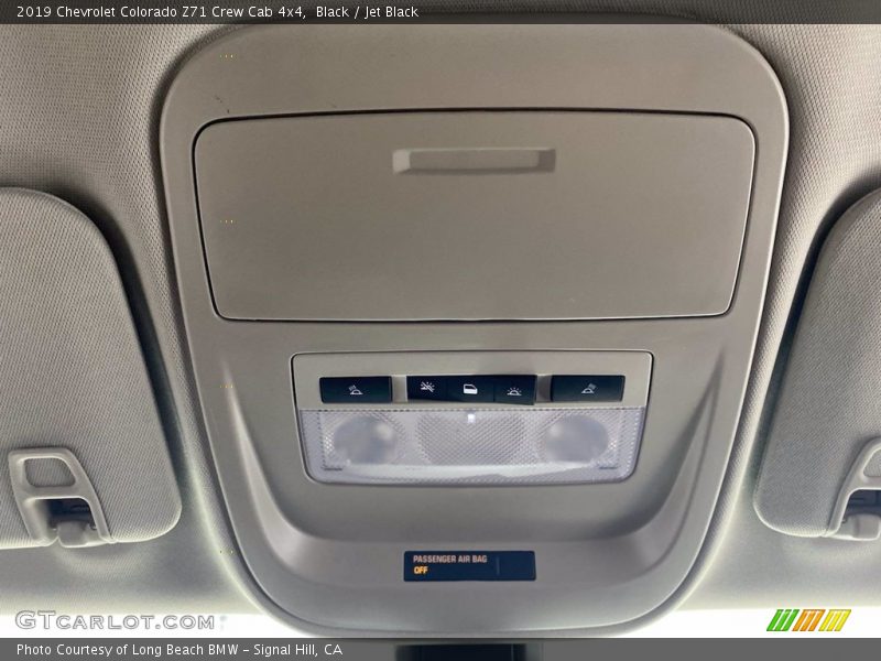 Black / Jet Black 2019 Chevrolet Colorado Z71 Crew Cab 4x4