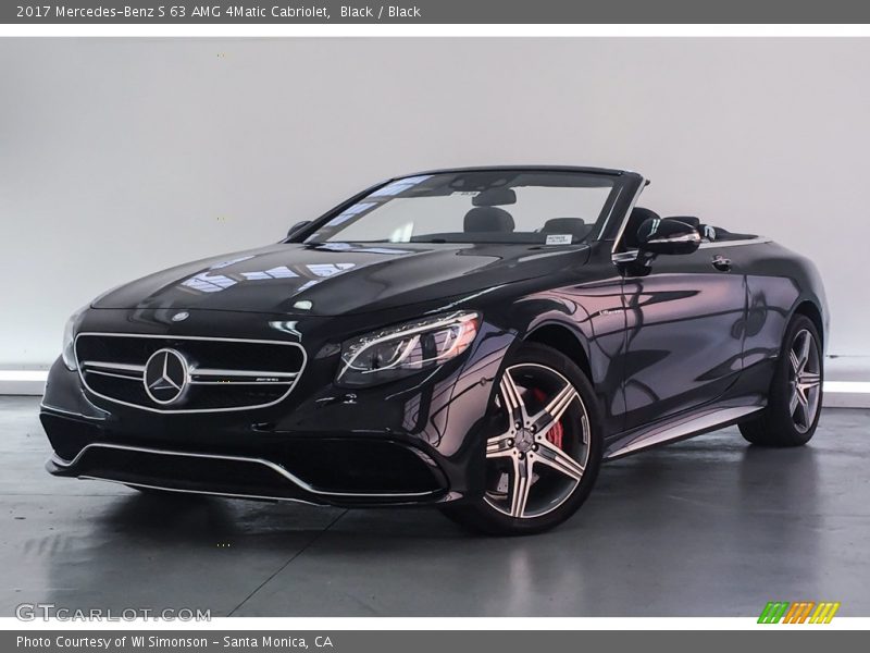  2017 S 63 AMG 4Matic Cabriolet Black