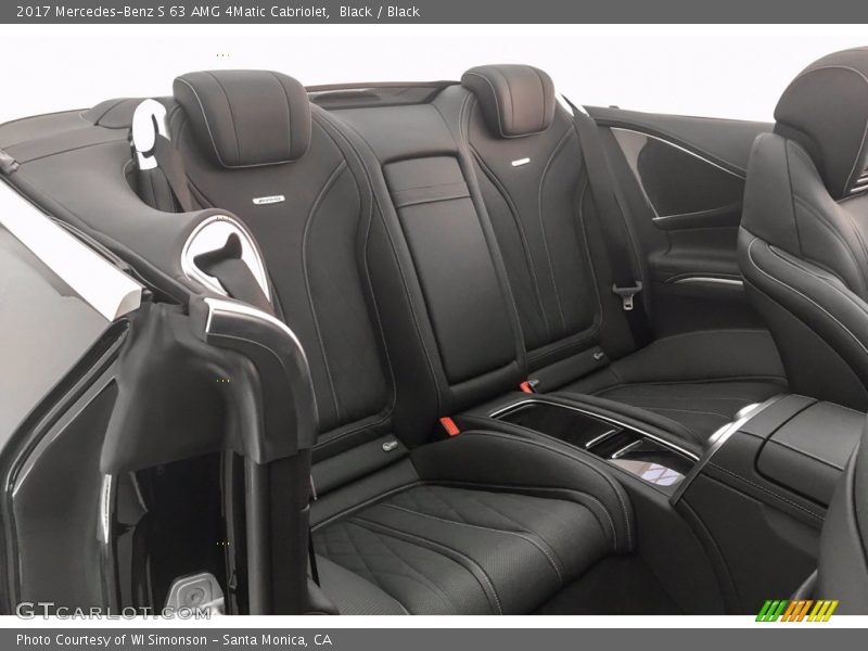Black / Black 2017 Mercedes-Benz S 63 AMG 4Matic Cabriolet