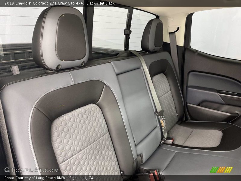 Rear Seat of 2019 Colorado Z71 Crew Cab 4x4
