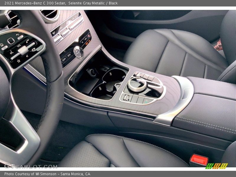 Selenite Gray Metallic / Black 2021 Mercedes-Benz C 300 Sedan