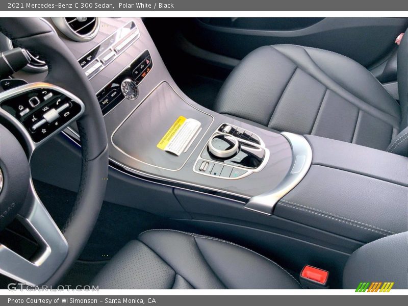 Polar White / Black 2021 Mercedes-Benz C 300 Sedan