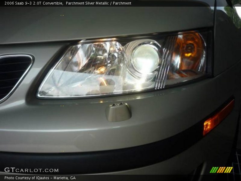 Parchment Silver Metallic / Parchment 2006 Saab 9-3 2.0T Convertible