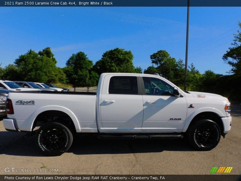 Bright White / Black 2021 Ram 2500 Laramie Crew Cab 4x4