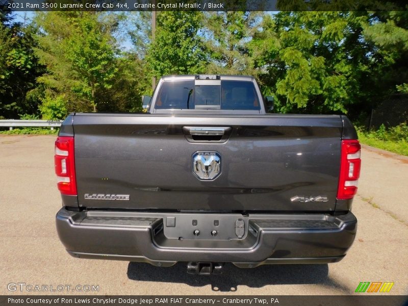 Granite Crystal Metallic / Black 2021 Ram 3500 Laramie Crew Cab 4x4