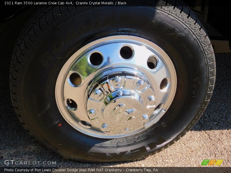 Granite Crystal Metallic / Black 2021 Ram 3500 Laramie Crew Cab 4x4