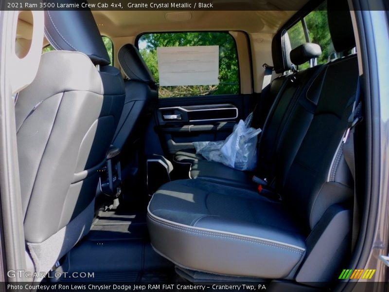 Granite Crystal Metallic / Black 2021 Ram 3500 Laramie Crew Cab 4x4