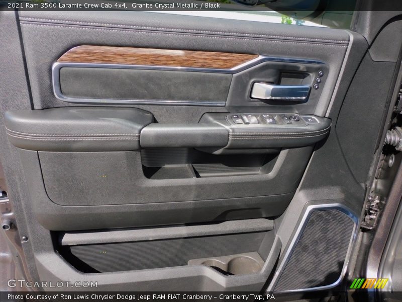 Granite Crystal Metallic / Black 2021 Ram 3500 Laramie Crew Cab 4x4