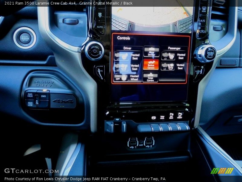 Granite Crystal Metallic / Black 2021 Ram 3500 Laramie Crew Cab 4x4