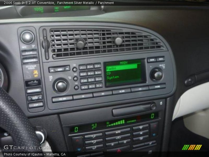 Parchment Silver Metallic / Parchment 2006 Saab 9-3 2.0T Convertible