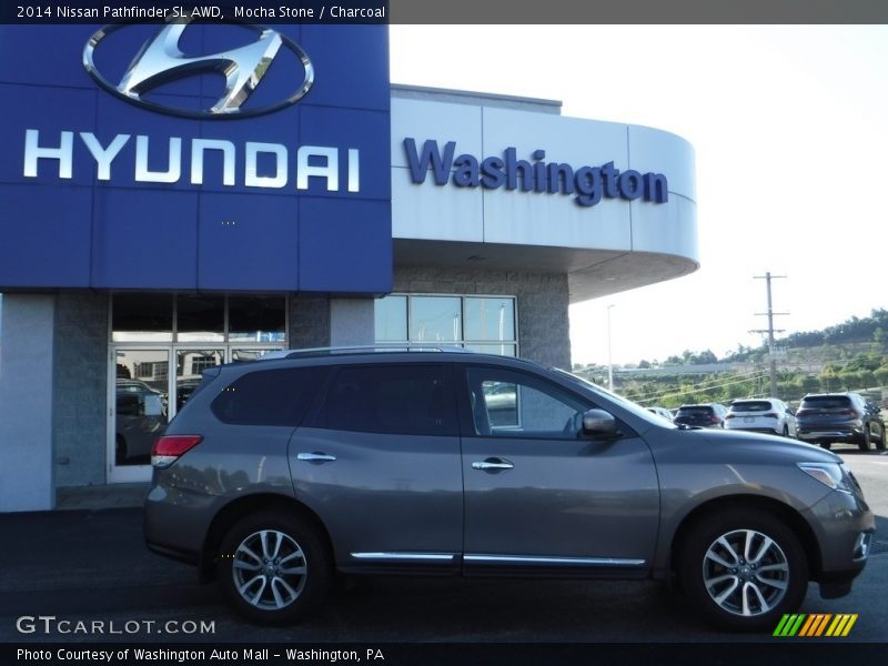 Mocha Stone / Charcoal 2014 Nissan Pathfinder SL AWD