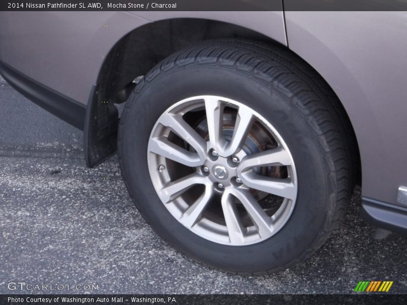 Mocha Stone / Charcoal 2014 Nissan Pathfinder SL AWD