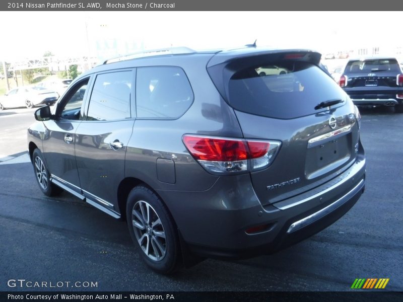 Mocha Stone / Charcoal 2014 Nissan Pathfinder SL AWD