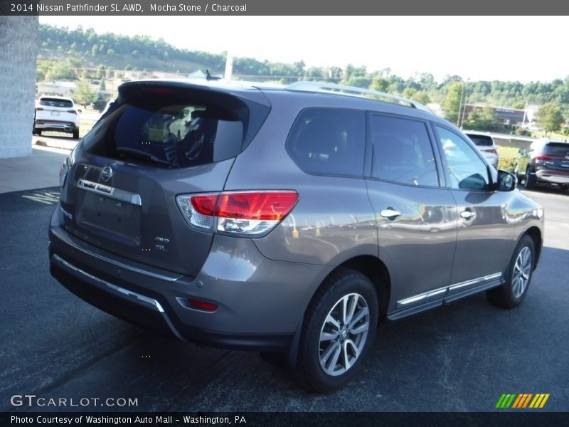 Mocha Stone / Charcoal 2014 Nissan Pathfinder SL AWD