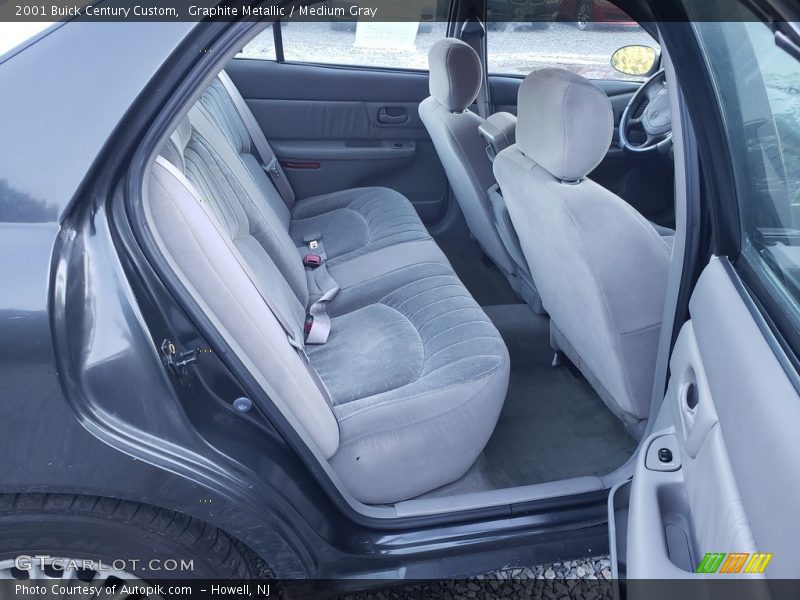 Graphite Metallic / Medium Gray 2001 Buick Century Custom