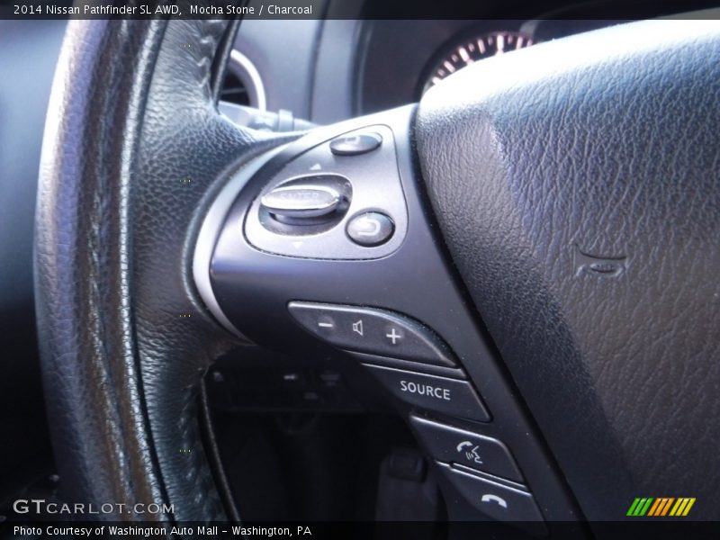 Mocha Stone / Charcoal 2014 Nissan Pathfinder SL AWD