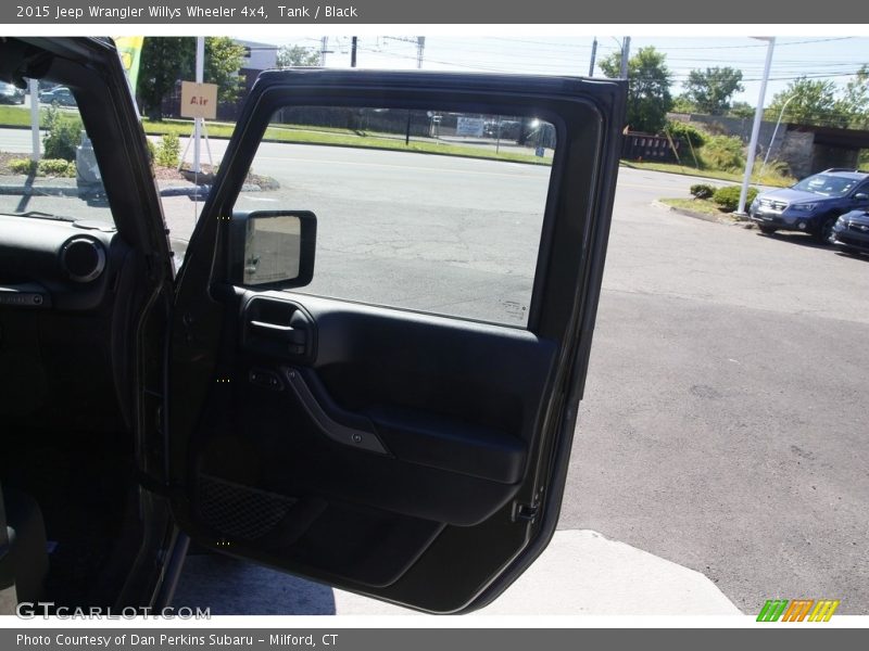 Tank / Black 2015 Jeep Wrangler Willys Wheeler 4x4