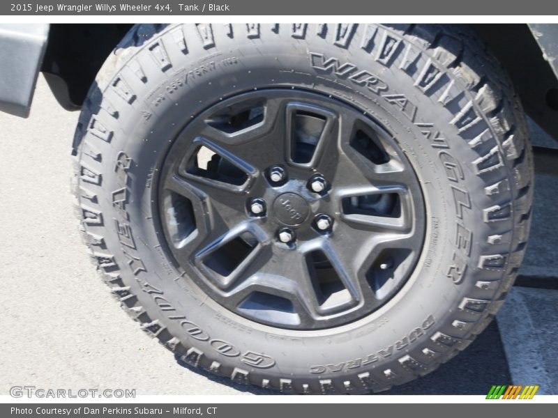 Tank / Black 2015 Jeep Wrangler Willys Wheeler 4x4