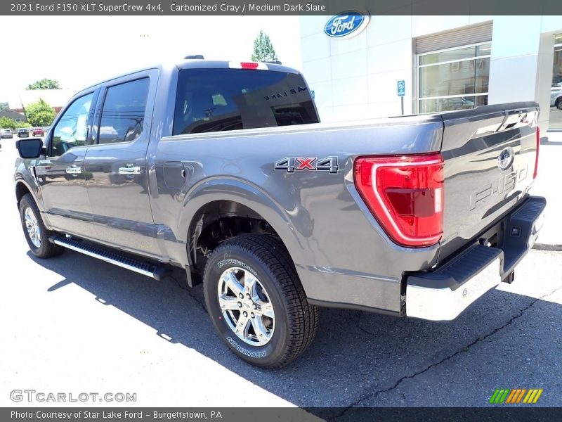 Carbonized Gray / Medium Dark Slate 2021 Ford F150 XLT SuperCrew 4x4