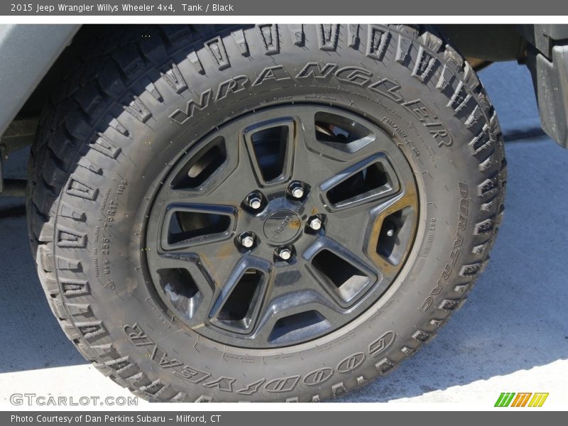 Tank / Black 2015 Jeep Wrangler Willys Wheeler 4x4