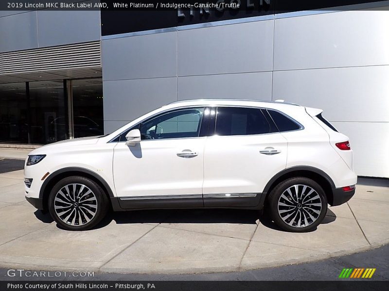  2019 MKC Black Label AWD White Platinum