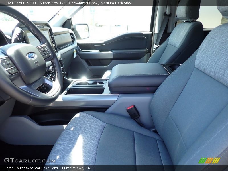 Carbonized Gray / Medium Dark Slate 2021 Ford F150 XLT SuperCrew 4x4