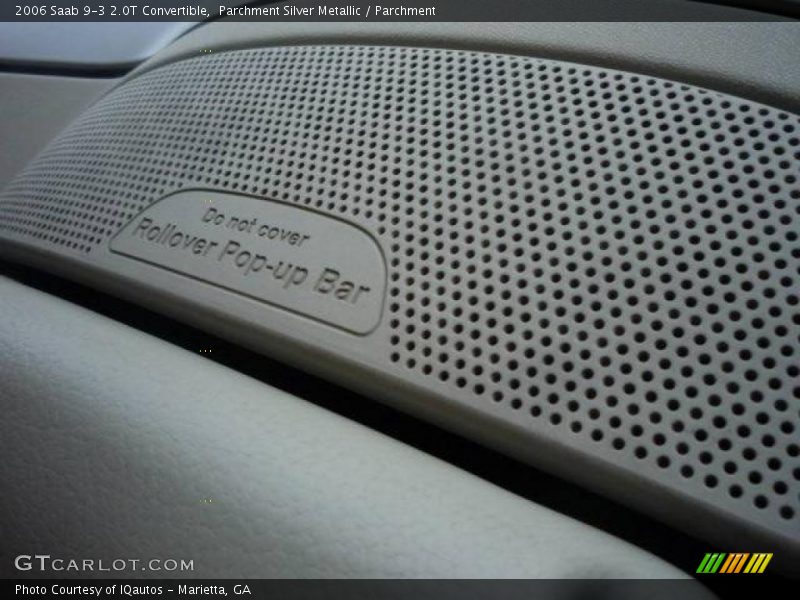 Parchment Silver Metallic / Parchment 2006 Saab 9-3 2.0T Convertible