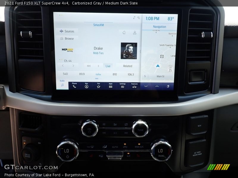 Carbonized Gray / Medium Dark Slate 2021 Ford F150 XLT SuperCrew 4x4