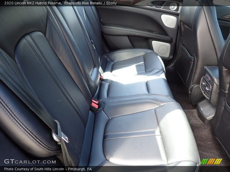 Rhapsody Blue Metallic / Ebony 2020 Lincoln MKZ Hybrid Reserve