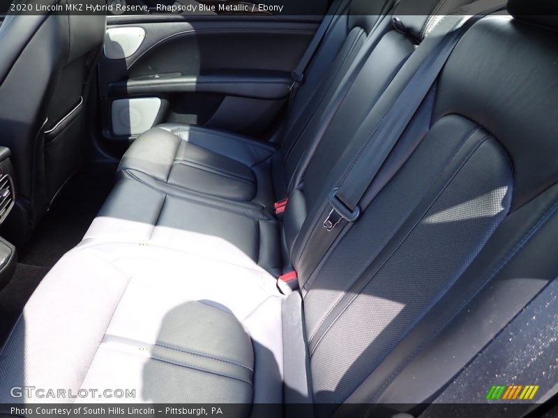 Rhapsody Blue Metallic / Ebony 2020 Lincoln MKZ Hybrid Reserve