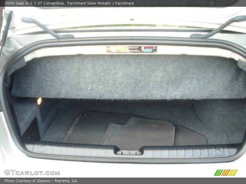 Parchment Silver Metallic / Parchment 2006 Saab 9-3 2.0T Convertible