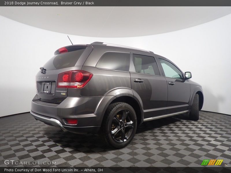 Bruiser Grey / Black 2018 Dodge Journey Crossroad