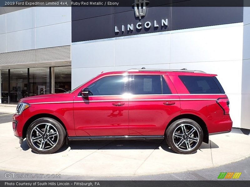 Ruby Red Metallic / Ebony 2019 Ford Expedition Limited 4x4