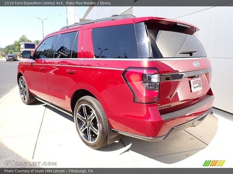 Ruby Red Metallic / Ebony 2019 Ford Expedition Limited 4x4
