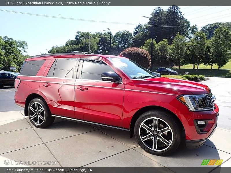 Ruby Red Metallic / Ebony 2019 Ford Expedition Limited 4x4