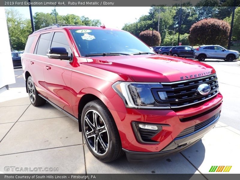 Ruby Red Metallic / Ebony 2019 Ford Expedition Limited 4x4
