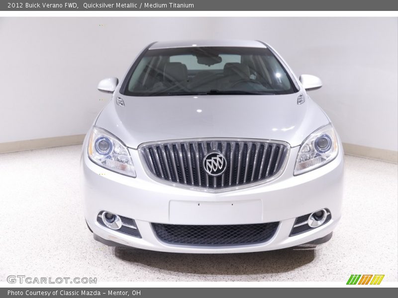 Quicksilver Metallic / Medium Titanium 2012 Buick Verano FWD