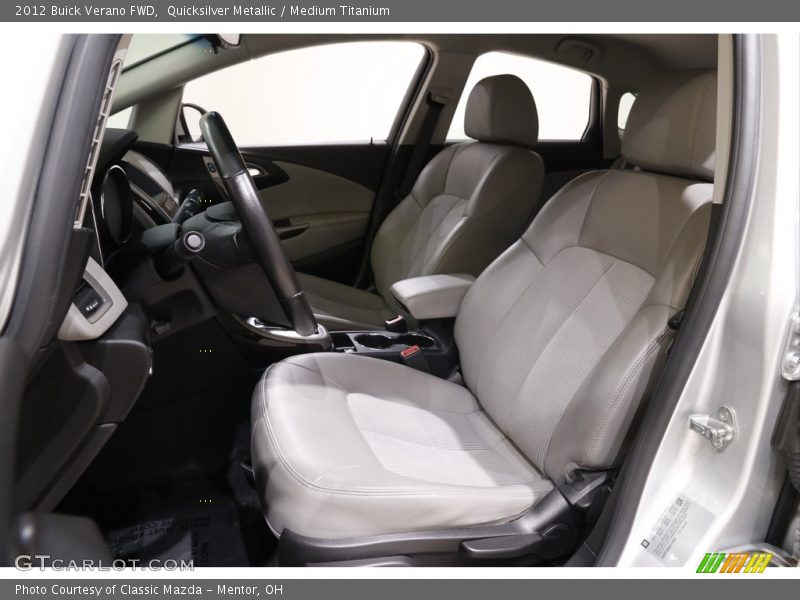 Quicksilver Metallic / Medium Titanium 2012 Buick Verano FWD