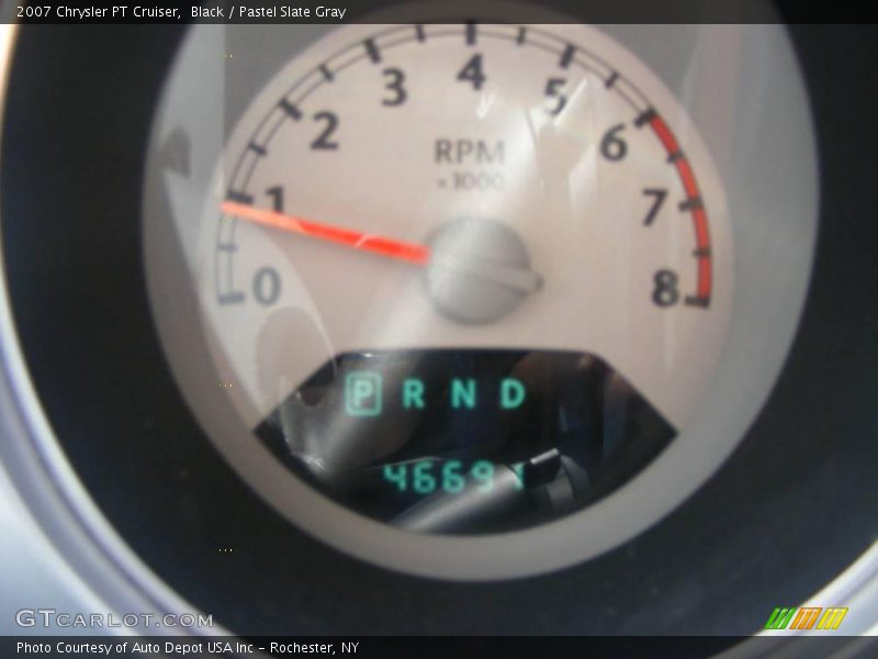 Black / Pastel Slate Gray 2007 Chrysler PT Cruiser