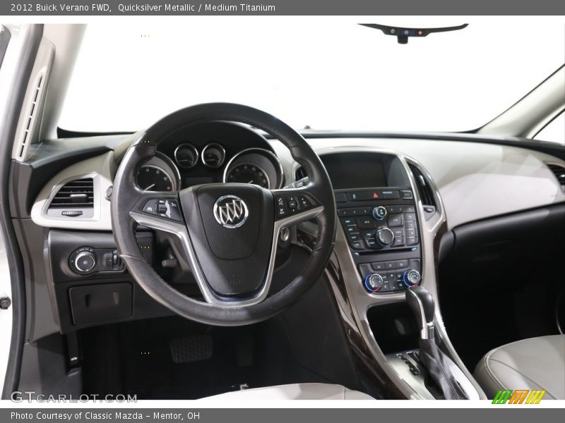 Quicksilver Metallic / Medium Titanium 2012 Buick Verano FWD
