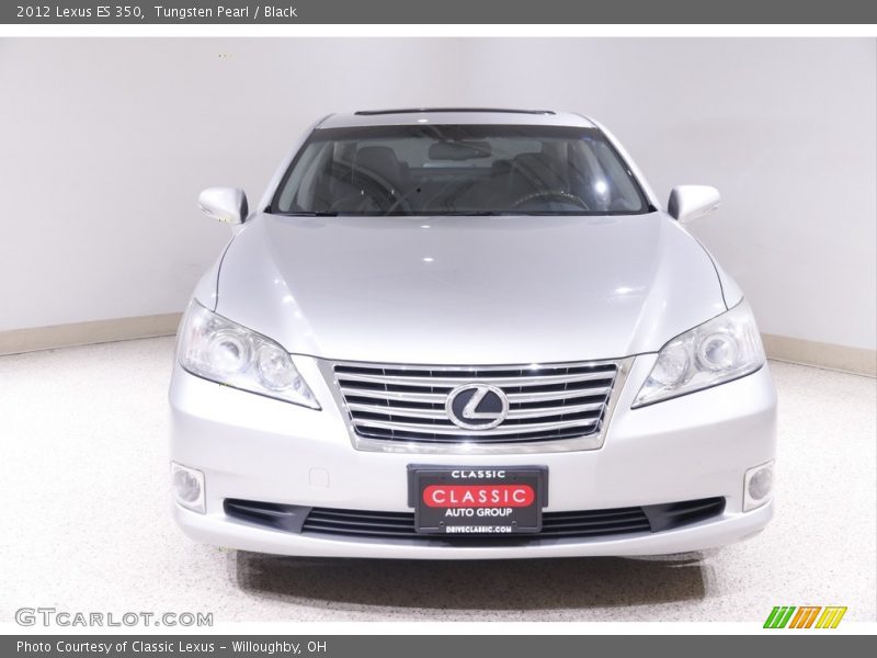 Tungsten Pearl / Black 2012 Lexus ES 350