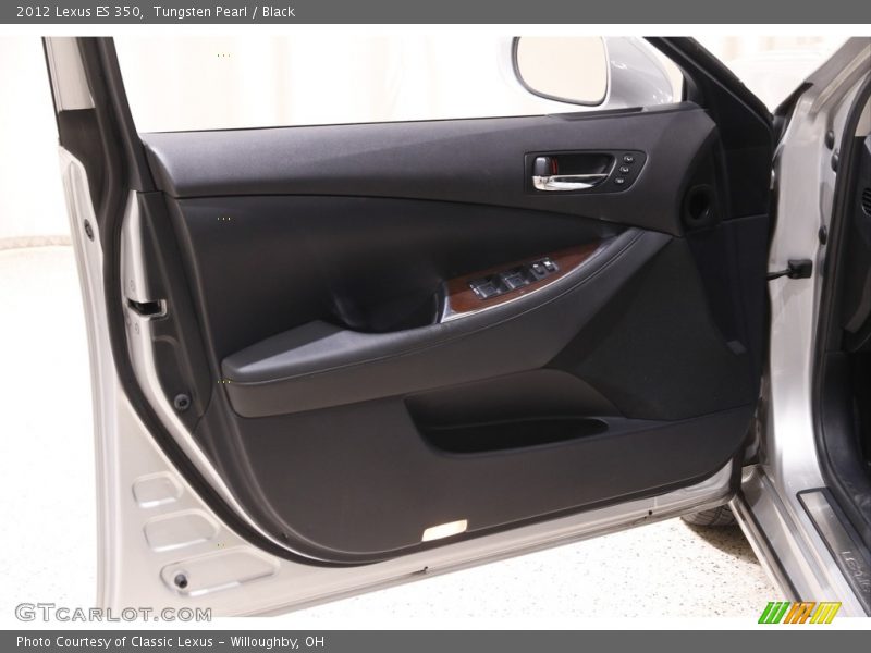 Tungsten Pearl / Black 2012 Lexus ES 350