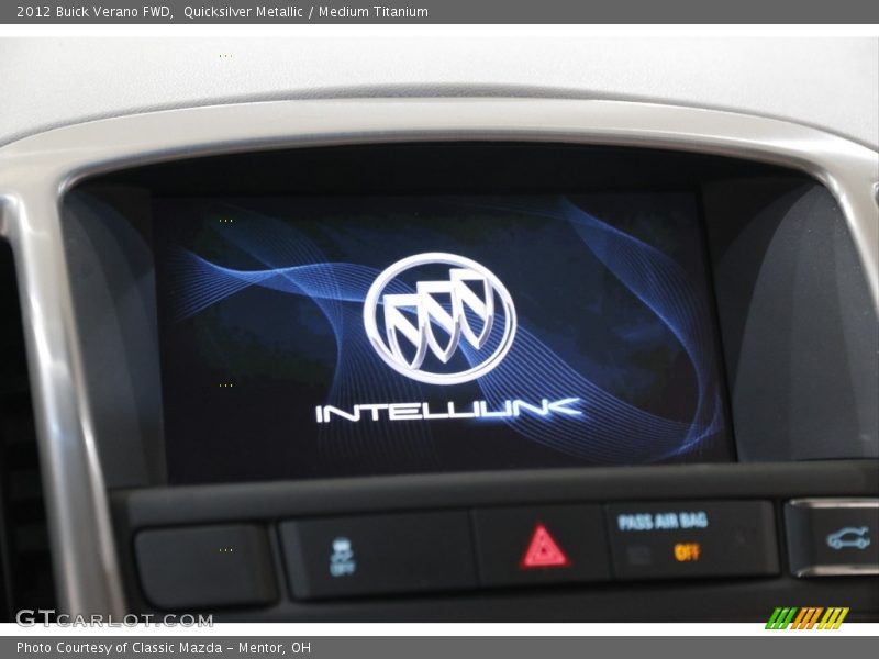Quicksilver Metallic / Medium Titanium 2012 Buick Verano FWD