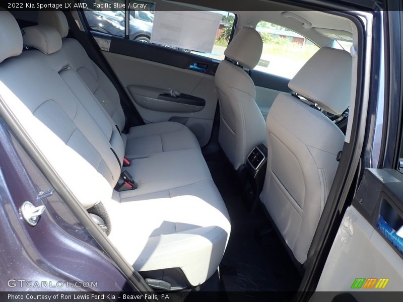 Pacific Blue / Gray 2022 Kia Sportage LX AWD