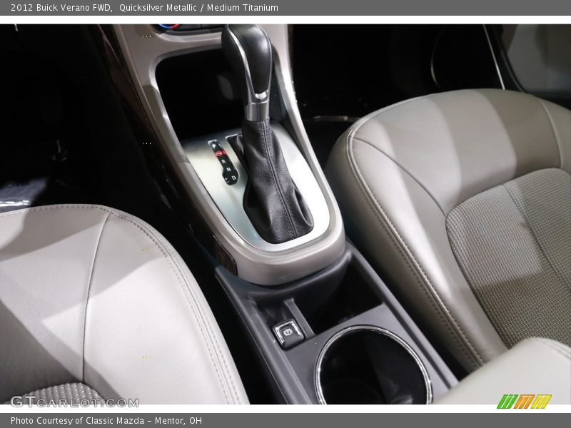 Quicksilver Metallic / Medium Titanium 2012 Buick Verano FWD