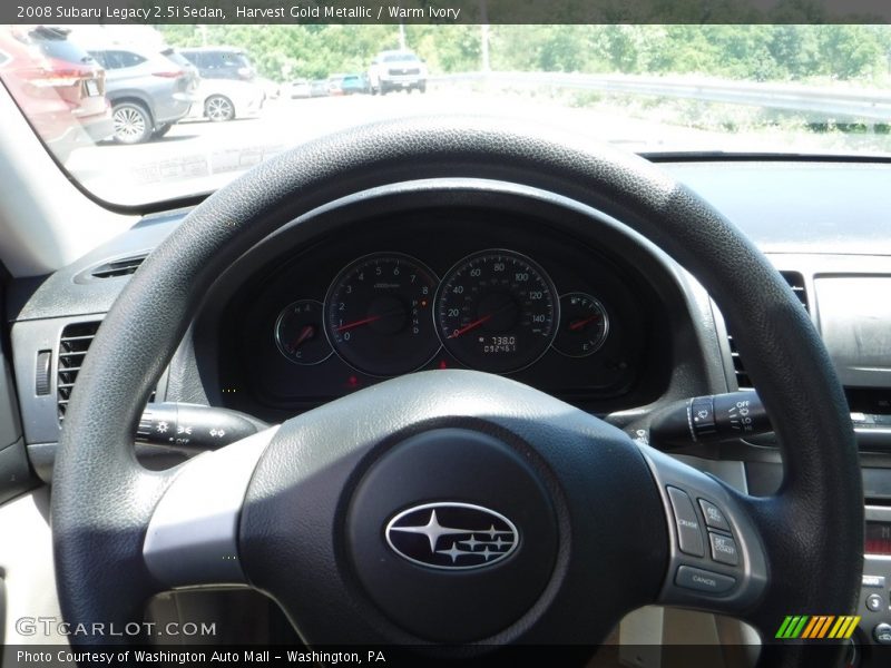 Harvest Gold Metallic / Warm Ivory 2008 Subaru Legacy 2.5i Sedan